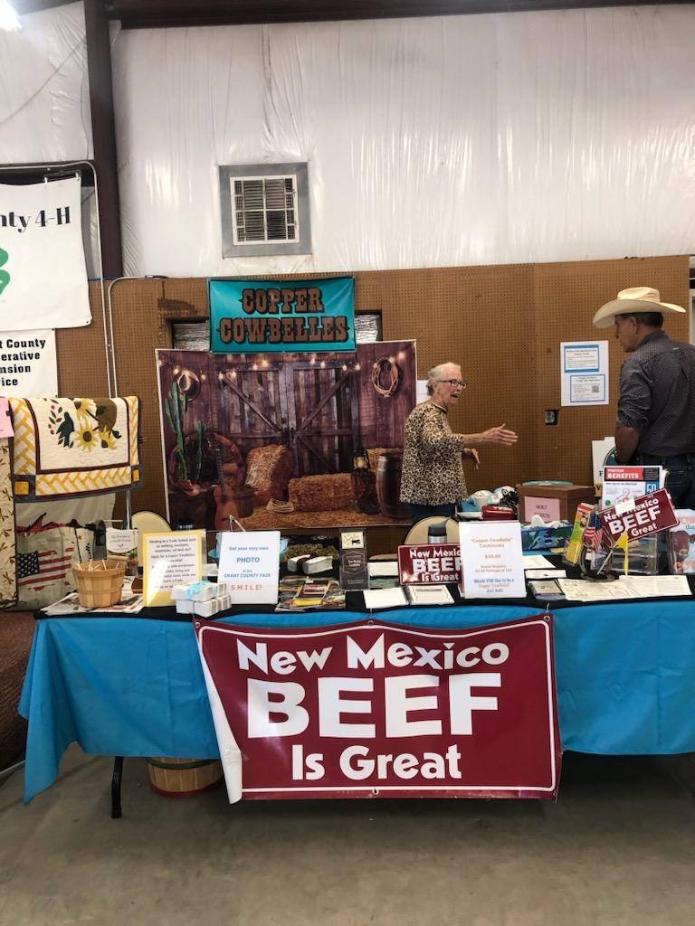 2025 Grant County Fair Booth – Grant County Copper CowBelles